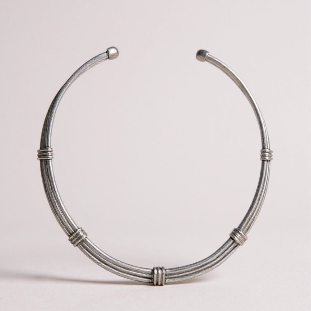 Vintage 950 Silver Choker Necklace